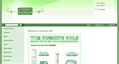 Desktop Screenshot of herboristusa.com
